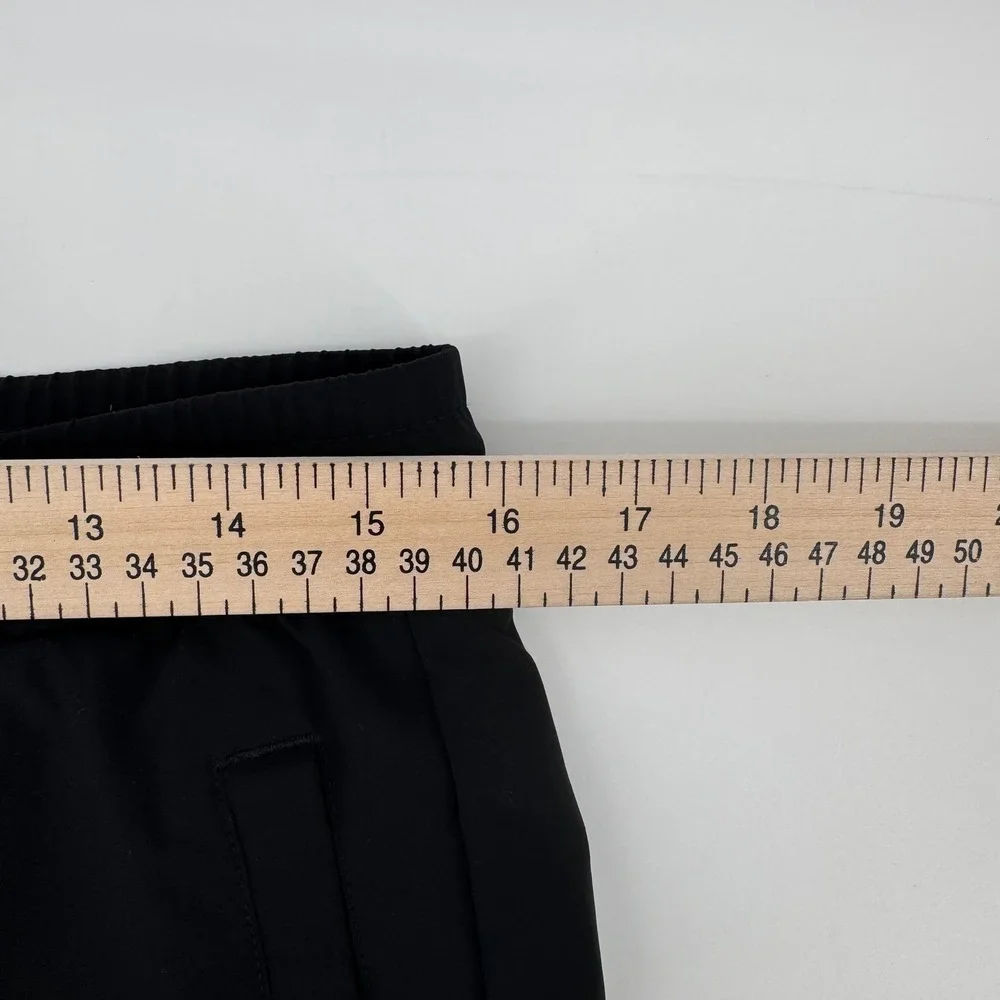 Etnies Mens‎ Black Skate Jogger Pants Mesh Lined Elastic Waist Small RN95182